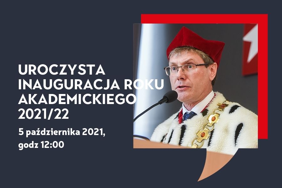 Inauguracja Roku Akademickiego 2021/2022 - zaproszenie