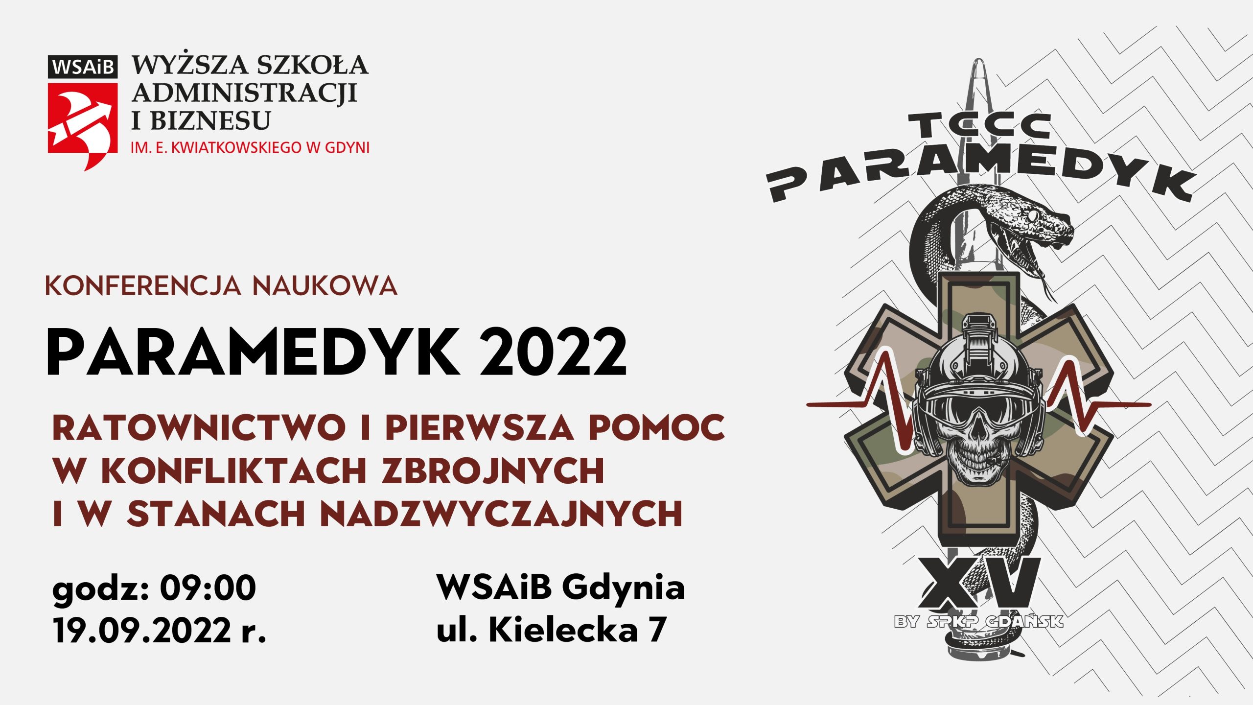 KONFERENCJA NAUKOWA PARAMEDYK 2022